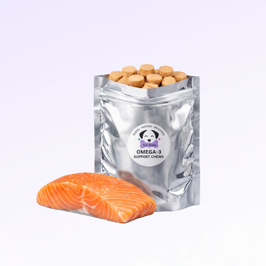 TLC Omega-3 Salmon Oil Chews  — Medium (60ct)